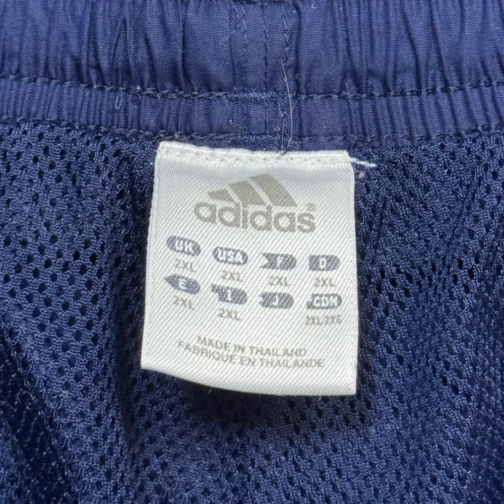 Adidas ClimaProof Vintage Y2K Track Pants Navy Yellow 2XL AO2001